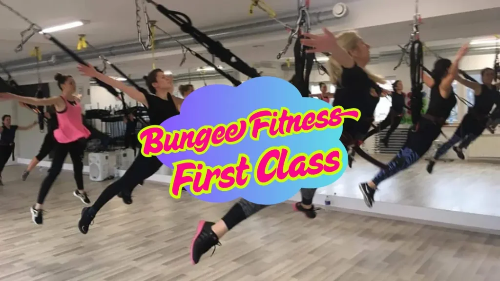 First Bungee fitness class