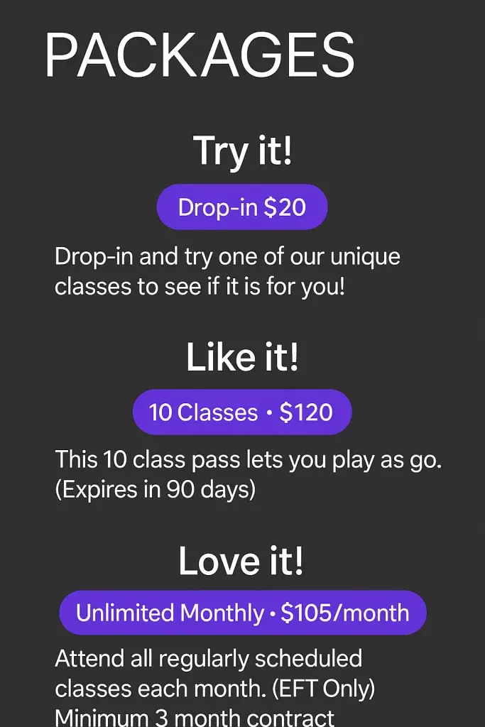 bungee fitness Massachusetts prices