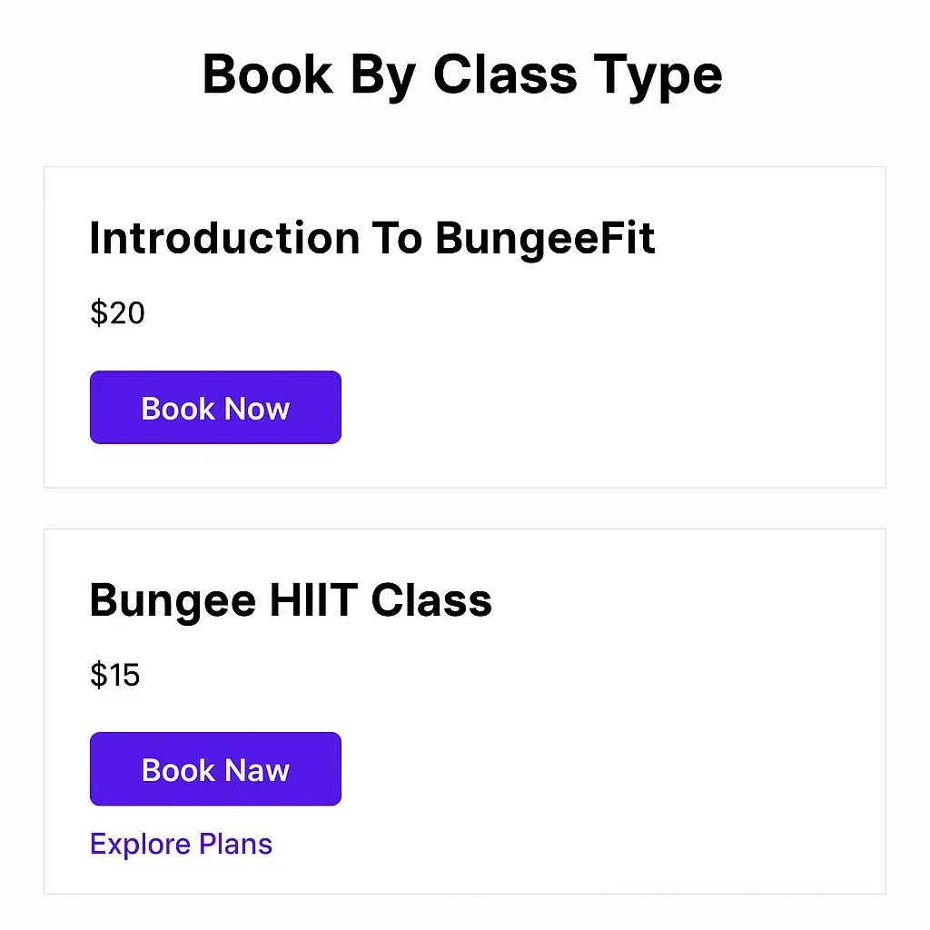 Bungee Fitness Wellington price