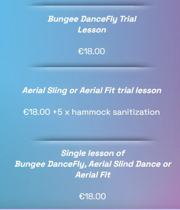 bungee fitness milano price