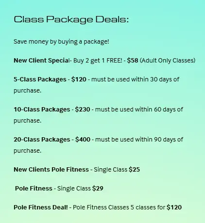 Bungee Fitness Indianapolis prices