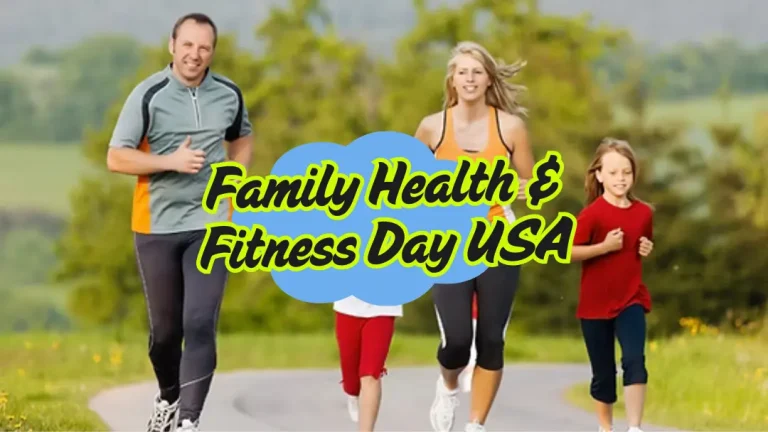 National Family Health & Fitness Day USA 2025