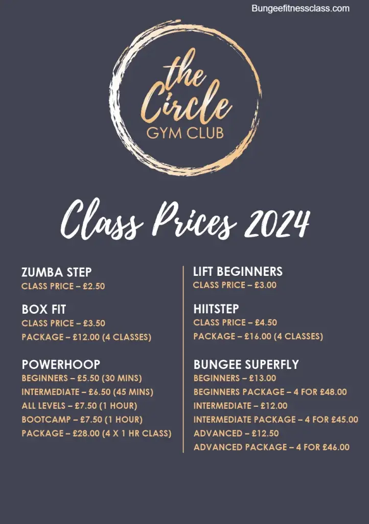 Bungee Fitness Glasgow price